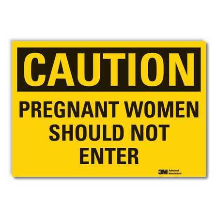 LYLE LCU3-0335-ED_14x10 CAUTION SIGN 14 W 10 H 0.004 THICKNESS