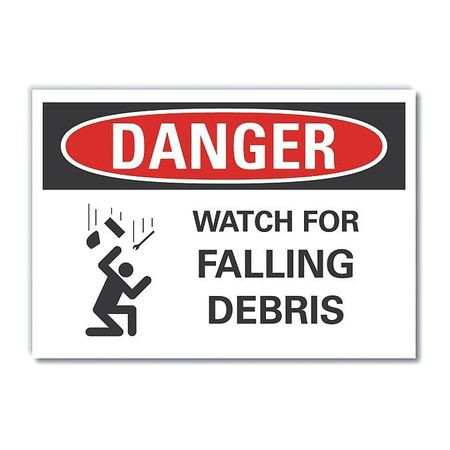 LYLE LCU4-0255-ED_14x10 DANGER SIGN 14 W 10 H 0.004 THICKNESS