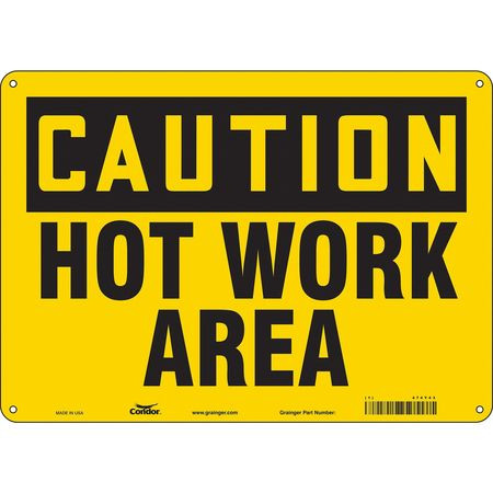 CONDOR USA INC 474Y43 DANGER SIGN 14 W X 10 H 0.032 THICK