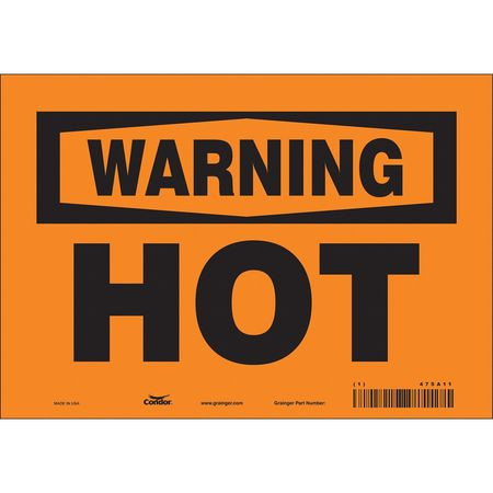 CONDOR USA INC 475A11 DANGER SIGN 10 W X 7 H 0.004 THICK