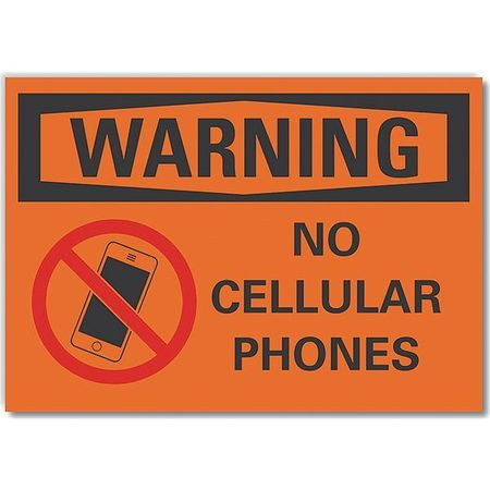 LYLE LCU6-0044-ED_14x10 WARNING SIGN 14 W 10 H 0.004 THICKNESS