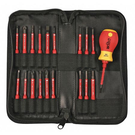 WIHA TOOLS 28396 ELECTRICIANS TOOL KIT 20 PCS.