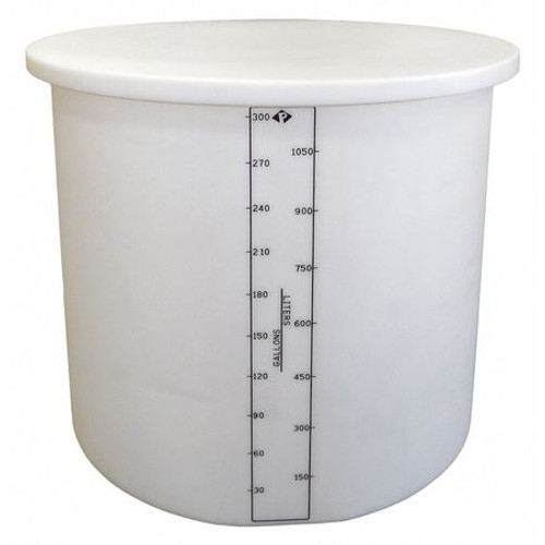 PEABODY ENGINEERING 01-29052 STORAGE TANK VERTICAL OPEN TOP 300 GAL.