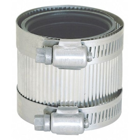 GRAINGER GLOBAL SOURCING 43403 NO HUB COUPLING, NEOPRENE,2 IN PIPE SIZE