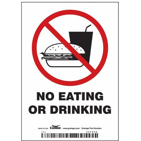 CONDOR USA INC 447V56 BIOHAZARD SIGN 3-1/2 W 5 H PK25