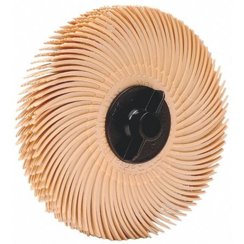 SCOTCH-BRITE 476Z02 RADIAL BRISTLE DISC 3'' DIA. ARBOR HOLE