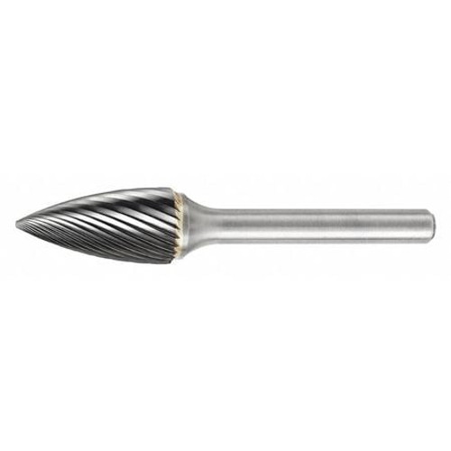 WIDIA METAL REMOVAL M40430 CARBIDE BUR POINTED NOSE TREE SHAPE