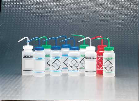 SCIENCEWARE F11646-0631 WASH BTL STD 16 OZ DEIONIZED WTR BLU PK6