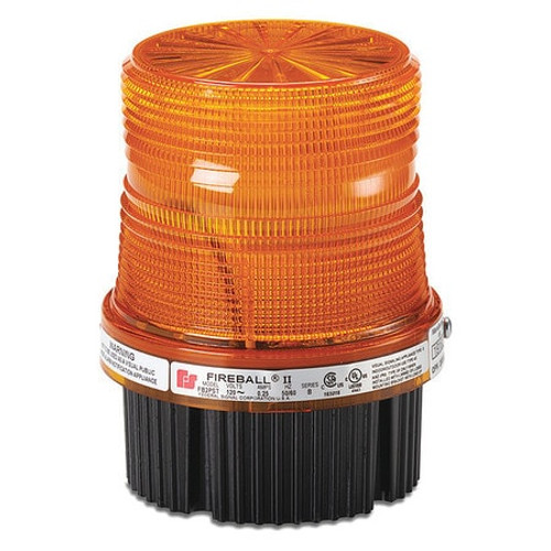 FEDERAL SIGNAL FB24ST-024A WARNING LIGHT AMBER STROBE TUBE