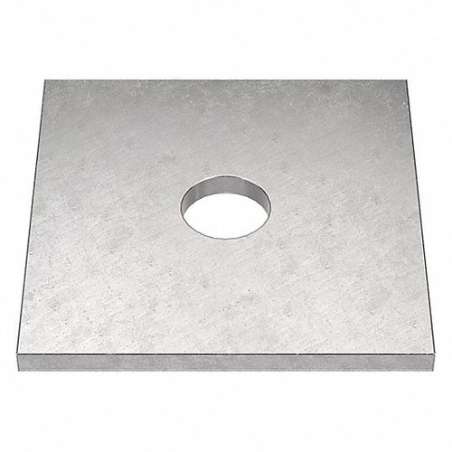GRAINGER GLOBAL SOURCING Z8758-SLOT-188 SQUARE WASHER SS FITS BOLT 5/8 