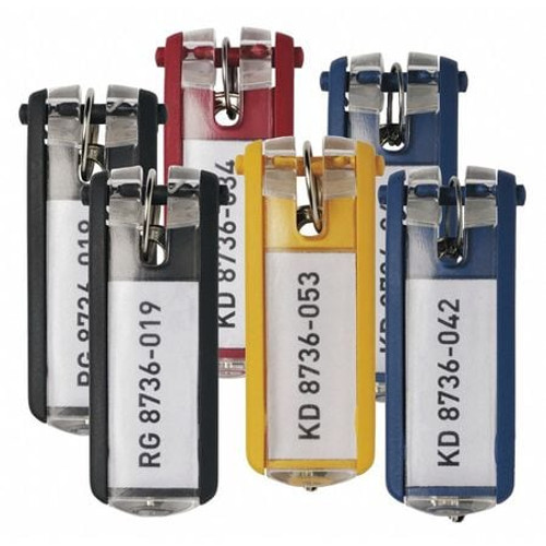 DURABLE OFFICE PRODUCTS CORP. 195700 KEY TAGS 2-3/4 H 1 W PK6