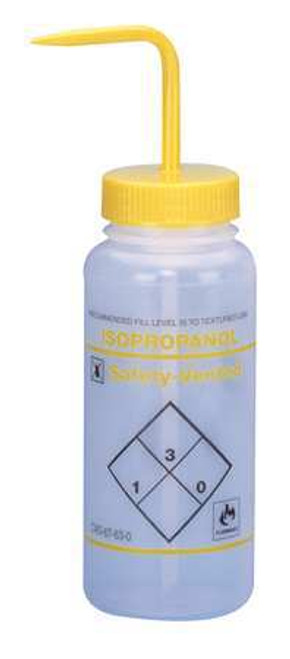 SCIENCEWARE F11642-0624 WASH BOTTLE STD 16OZ ISOPROPANOL YW PK3