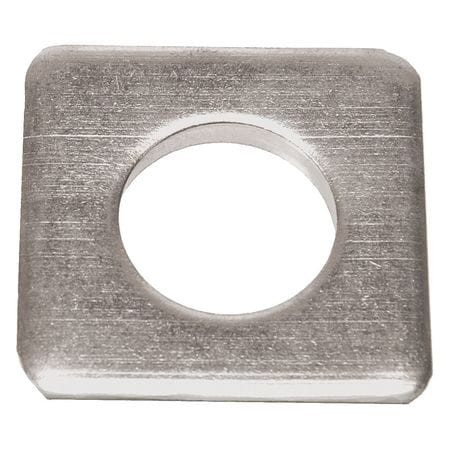 GRAINGER GLOBAL SOURCING Z8878-ZN SQUARE WASHER STEEL FITS BOLT 1-1/4 