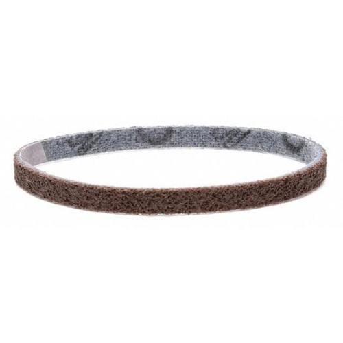 SCOTCH-BRITE 477A28 SANDING BELT 1/2 WX18 L ALUMINUM OXIDE