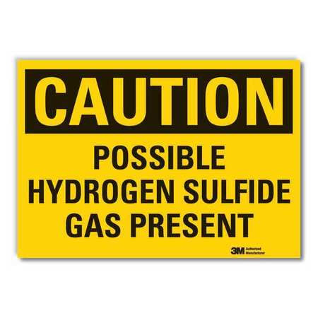 LYLE LCU3-0367-ED_14x10 CAUTION SIGN 14 W 10 H 0.004 THICKNESS