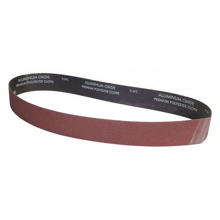 GRAINGER GLOBAL SOURCING 05539554732 SANDING BELT 2 W 48 L COATED 80 GRIT