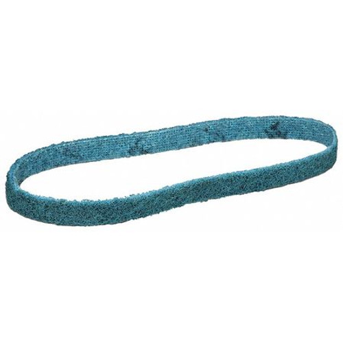 SCOTCH-BRITE 477A97 SANDING BELT 1/4 WX24 L ALUMINUM OXIDE