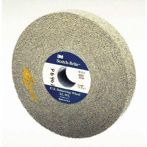 SCOTCH-BRITE 477A74 CONVOLUTE WHEEL DEBURRING ST-WL 6 DIA.
