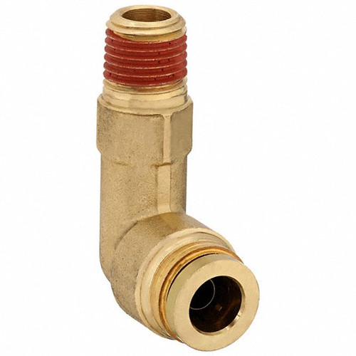 PARKER VS169PMTL-6-4 MALE ELBOW BRASS 1.06 L PUSH TO CONNECT