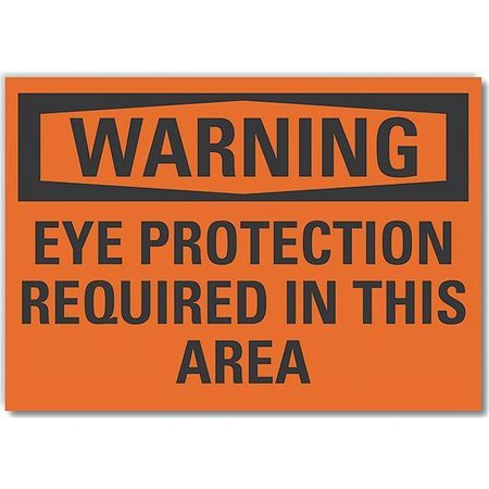 LYLE LCU6-0123-ED_14x10 WARNING SIGN 14 W 10 H 0.004 THICKNESS