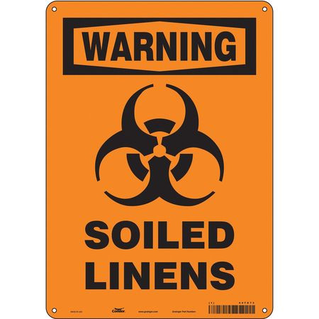 CONDOR USA INC 447X73 BIOHAZARD SIGN 7 W 10 H 0.055 THICK