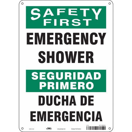 CONDOR USA INC 471D84 SAFETY SIGN 10 W X 14 H 0.055 THICK