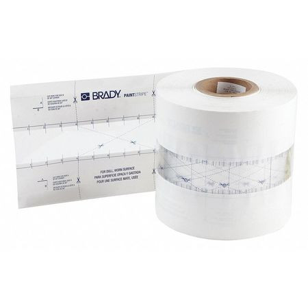 BRADY SPC ABSORBENTS 148822 FLOOR STENCIL POLYESTER 4 OVERALL H