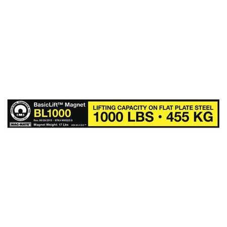 MAG-MATE 900222 REPLACEMENT CAPACITY STICKER