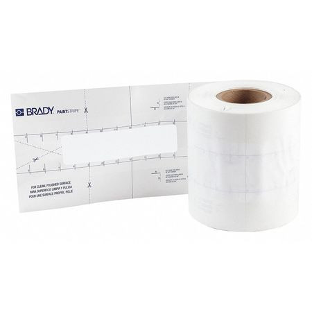 BRADY SPC ABSORBENTS 148823 FLOOR STENCIL POLYPROPYLENE 4 OVERALL H