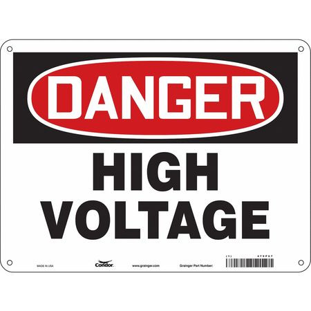 CONDOR USA INC 479P67 SAFETY SIGN 24 WX18 H 0.055 THICKNESS