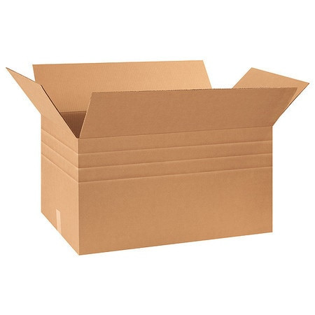 GRAINGER GLOBAL SOURCING 493U84 SHIPPING BOX MULTI HEIGHT SINGLE WALL