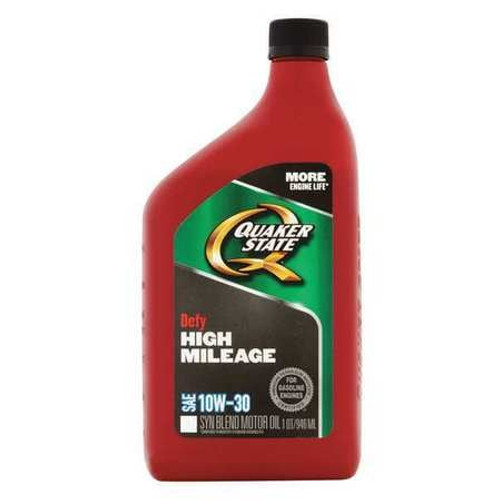 QUAKER STATE 550043280 OIL MTR HGH MILEAGE 10W30 1QT