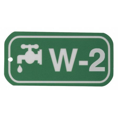 BRADY SPC ABSORBENTS 105645 LOCKOUT TAG,1-1/2"HX3"W,1/8" HOLE SZ,PK5