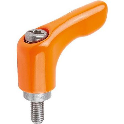 KIPP K0123.93A42X30 ADJUSTABLE HANDLE 3/8 -16 ZINC KIPP K0123.93A42X30 ADJUSTABLE HANDLE 3/8 -16 ZINC