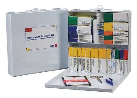 FIRST AID ONLY 260-U/FAO FIRST AID KIT METAL 204 PIECES