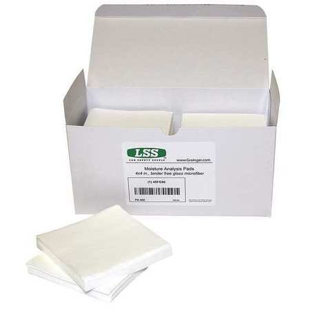LAB SAFETY SUPPLY 45FG80 MOISTURE ANALYZER PAD 4 PK400