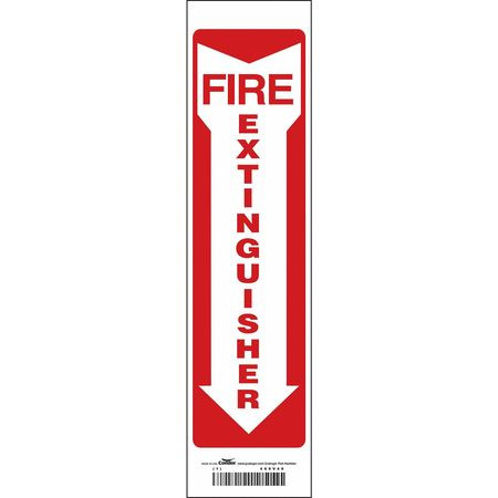 CONDOR USA INC 469V49 SAFETY SIGN 3-1/2 W 14 H 0.004 THICK