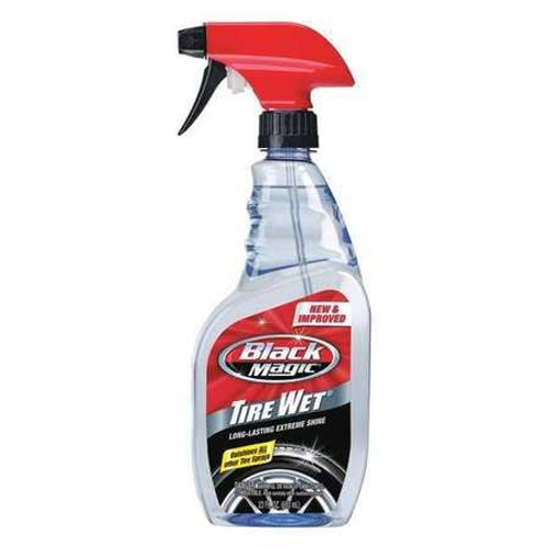 BLACK MAGIC BM23 TIRE DRESSING BOTTLE CLEAR 23 OZ SIZE