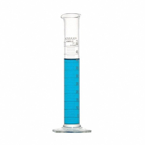 KIMBLE 20025K-25 GRADUATED CYLINDER 140MM H 25ML PK36