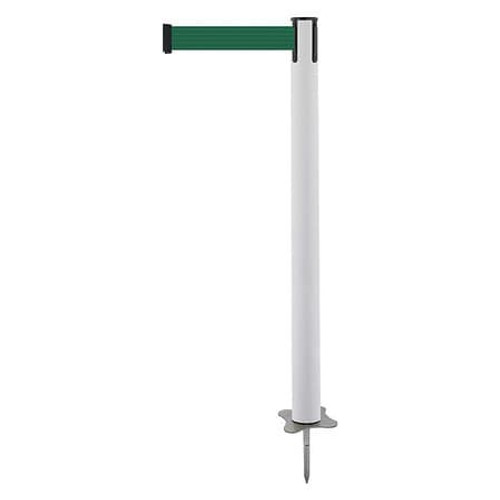 TENSABARRIER 884-32-STD-G7X-C SPIKE POST WHITE POST 43 H TENSABARRIER 884-32-STD-G7X-C SPIKE POST WHITE POST 43 H