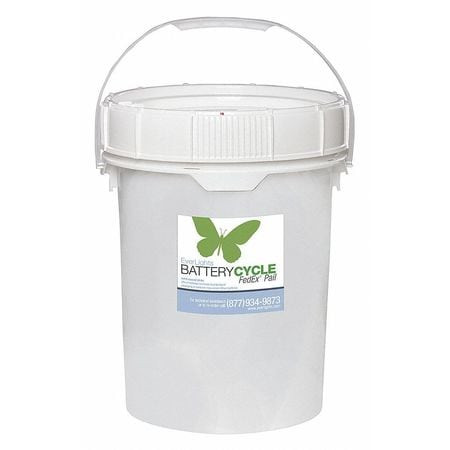 EVERLIGHTS 9000132 BATTERY RECYCLING KIT DRY CELL 3.5 GAL