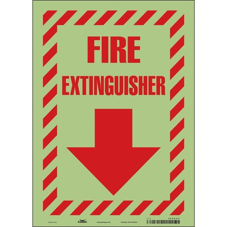 CONDOR USA INC 469X28 SAFETY SIGN 10 W 14 H 0.010 THICKNESS