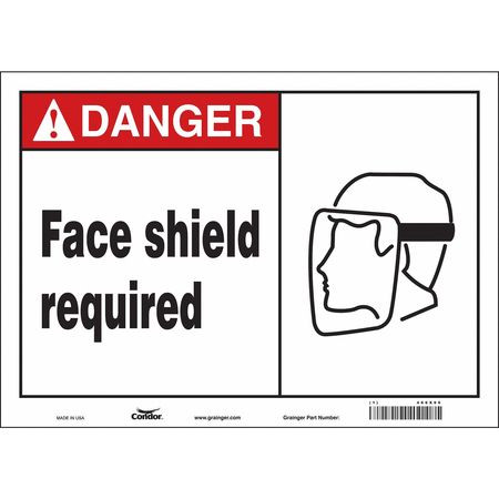 CONDOR USA INC 466X96 SAFETY SIGN 14 W 10 H 0.004 THICKNESS