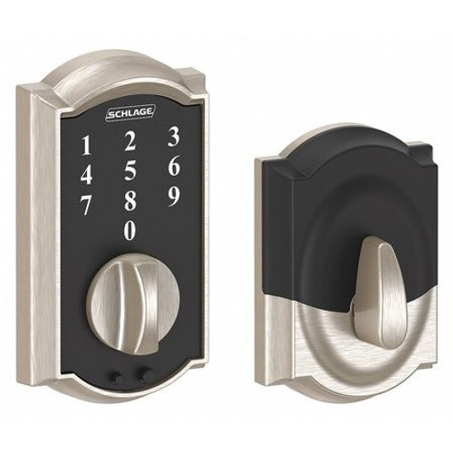 SCHLAGE BE375 CAM 619 GRADE 2 TOUCHSCREEN DEADBOLT LOCK, TOUCH SCHLAGE BE375 CAM 619 GRADE 2 TOUCHSCREEN DEADBOLT LOCK, TOUCH