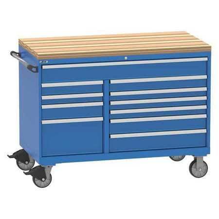 LISTA TSDW07C06-1102FL-M-BT-BRSH MOD DRWR CAB 42 H 11 DRWR BRIGHT BLUE