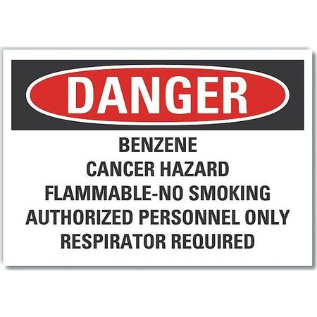 LYLE LCU4-0707-ND_10X7 DANGER SIGN 10 W X 7 H 0.001 THICK