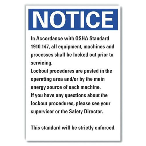 LYLE LCU5-0308-RD_7X5 DANGER SIGN 7 W X 5 H 0.001 THICK