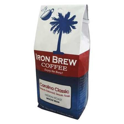 IRON BREW B-12CRWB COFFEE CAROLINA CLASSIC CAFF WHOLE BEAN