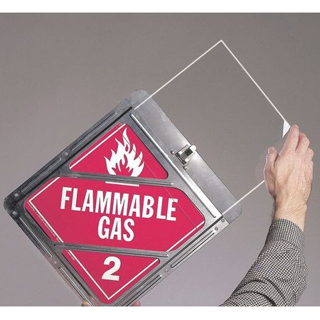 JJ KELLER 49241 PLACARD SHIELD 10-43/64 H