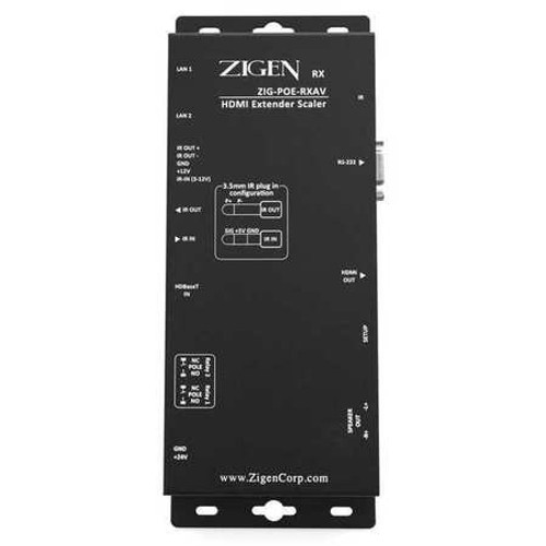 ZIGEN ZIG-POE-RXAV HDMI RECEIVER